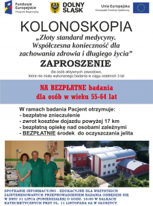 kolonoskopia gluszYCA GODZ. POPRAWIONA